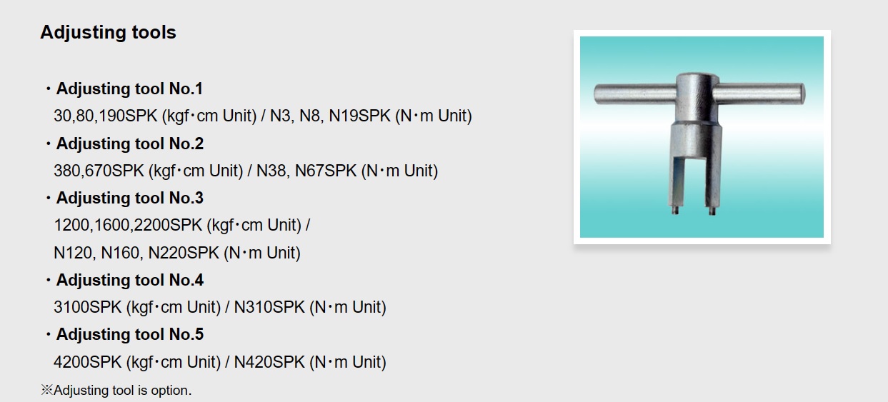 Ichiban Precision Sdn Bhd Kanon Kanon SPK Preset Torque Wrenches